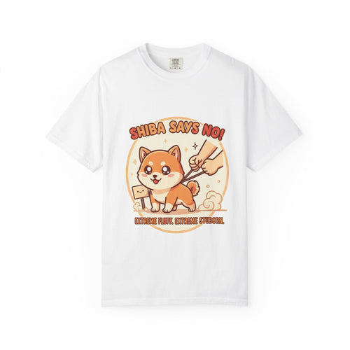 Shiba Says No! Cute Shiba Inu Graphic T-Shirt
